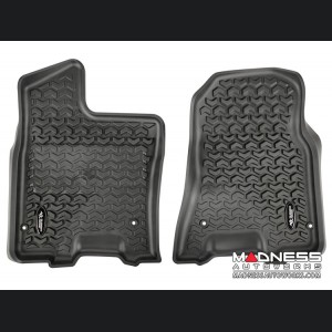 Dodge Ram 1500 Floor Mats by Rugged Ridge - Black - Front Set 